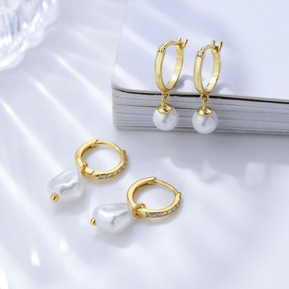 Pearly Earrings - 1 pair