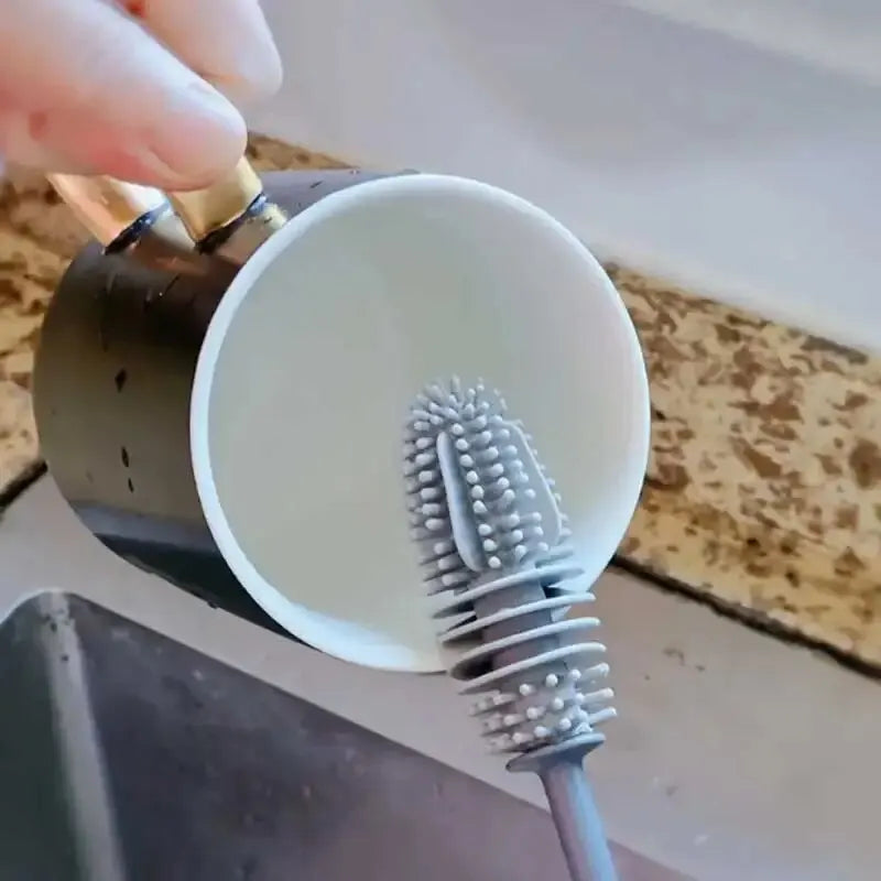 Silicone Long Handle Bottle Cleaning Brush