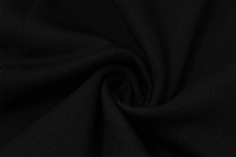 Women's B\W Color Contrast Sling Dress