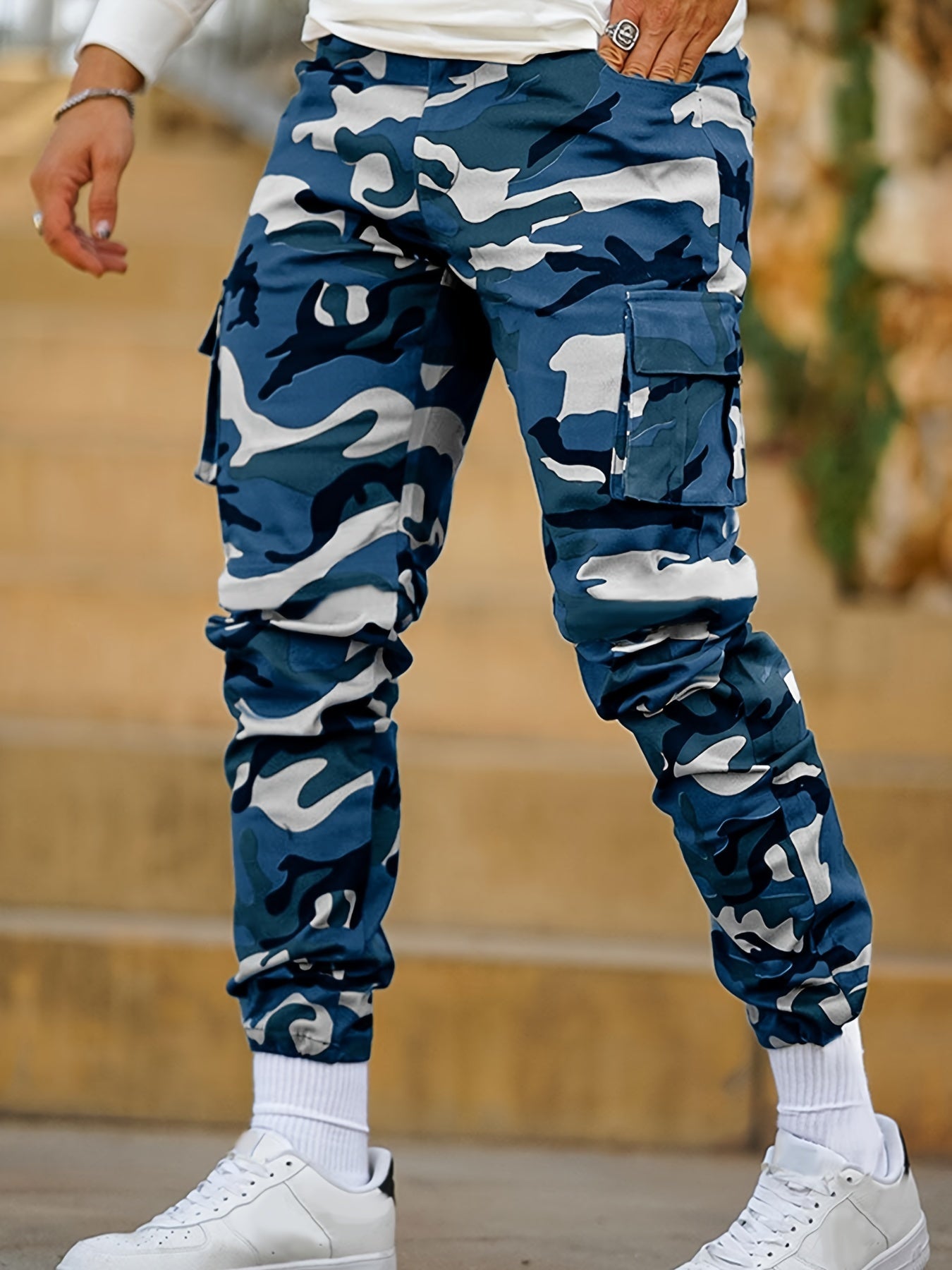 Men's Camouflage Joggers